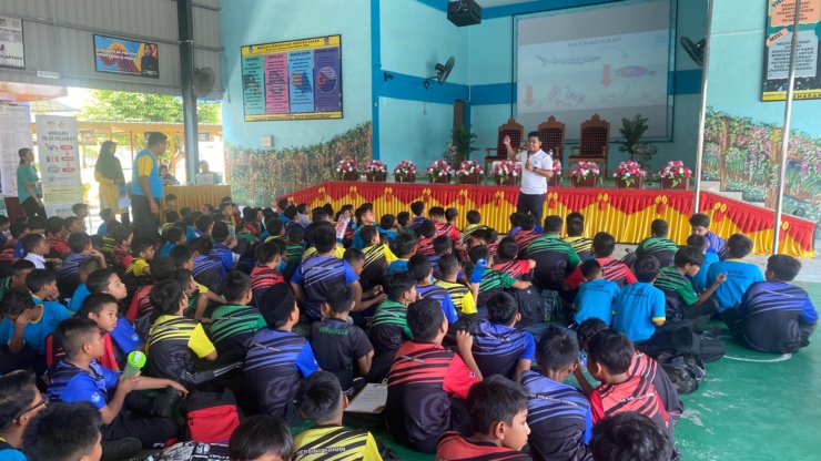 Workshop at SK Mersing Kanan 3