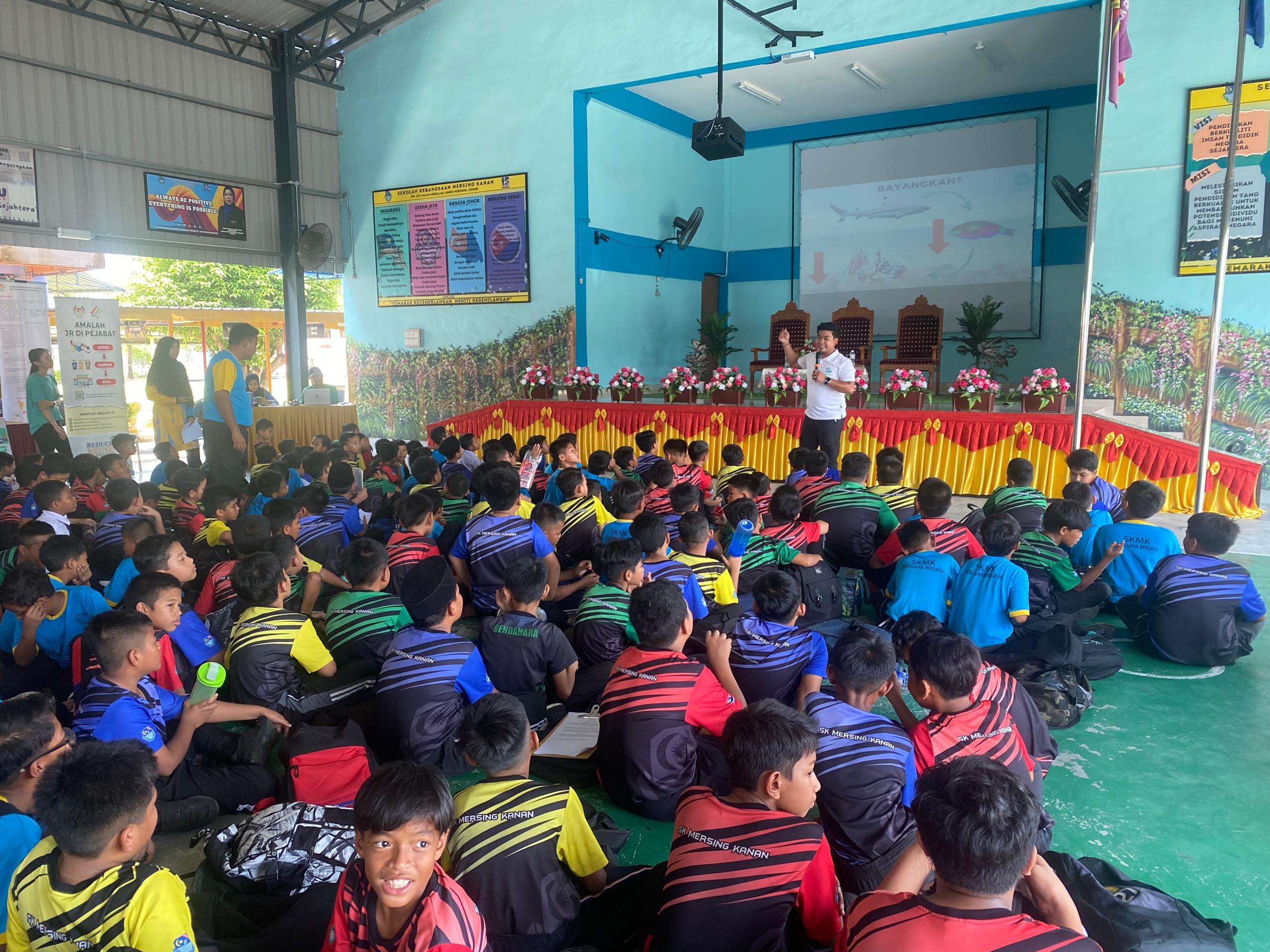 Workshop at SK Mersing Kanan 3